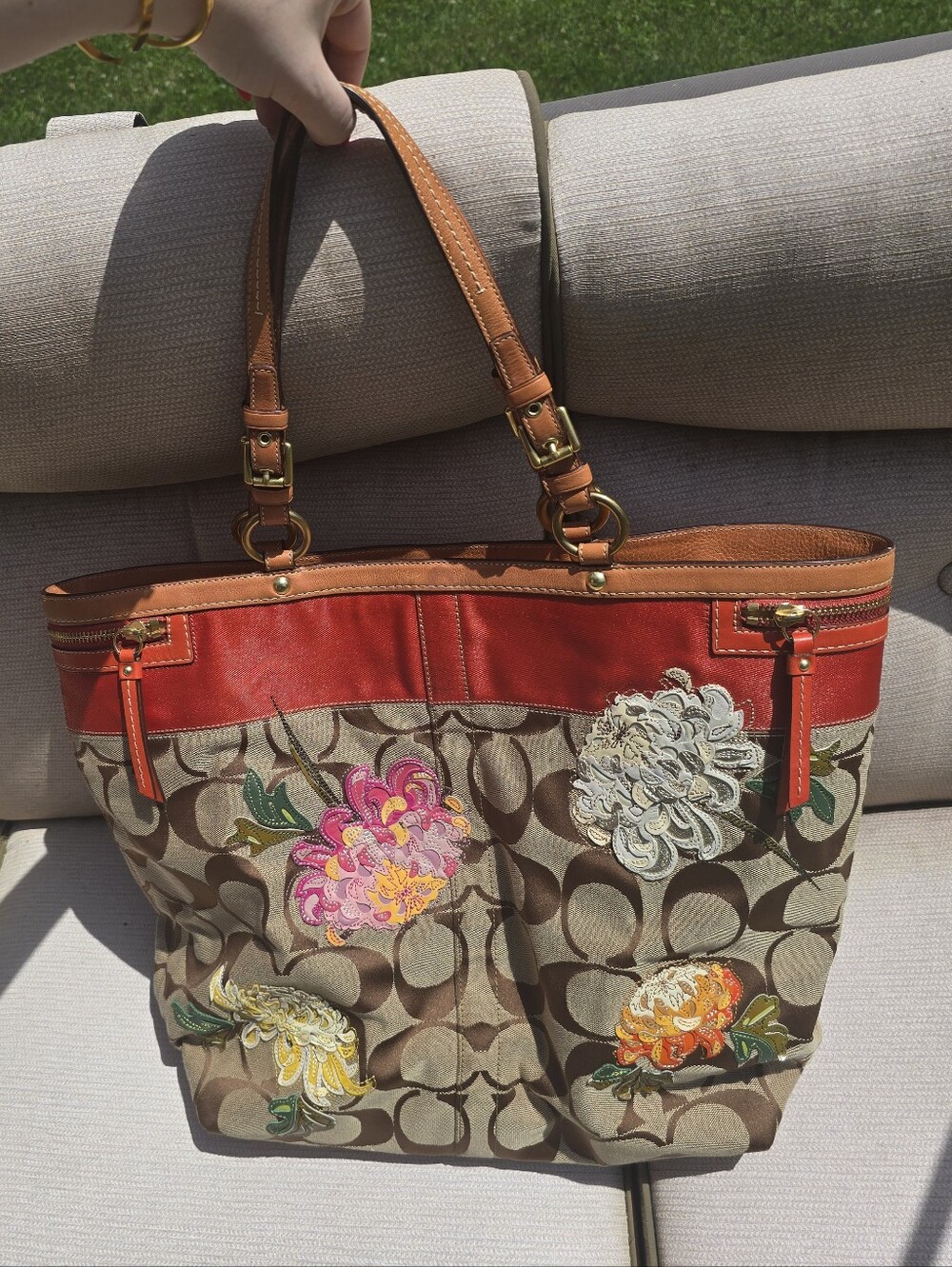 Y2K Vintage Coach Limited Edition Travel Tote